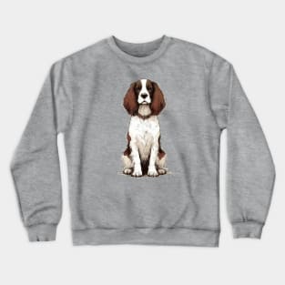 Springer Spaniel Sitt'n Pretty Crewneck Sweatshirt